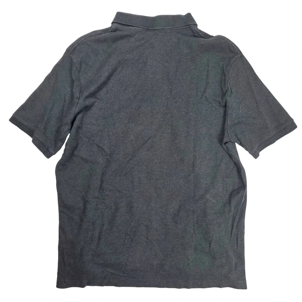 Polo Ralph Lauren Classic Fit Gray 1/4 Button Short Sleeve Polo Men's Size Large